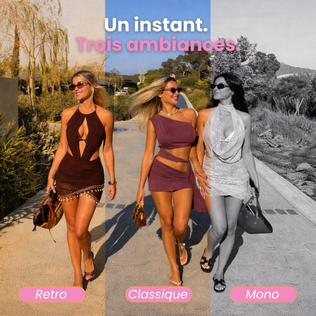 Snapflash - Caméra Vintage | Rose