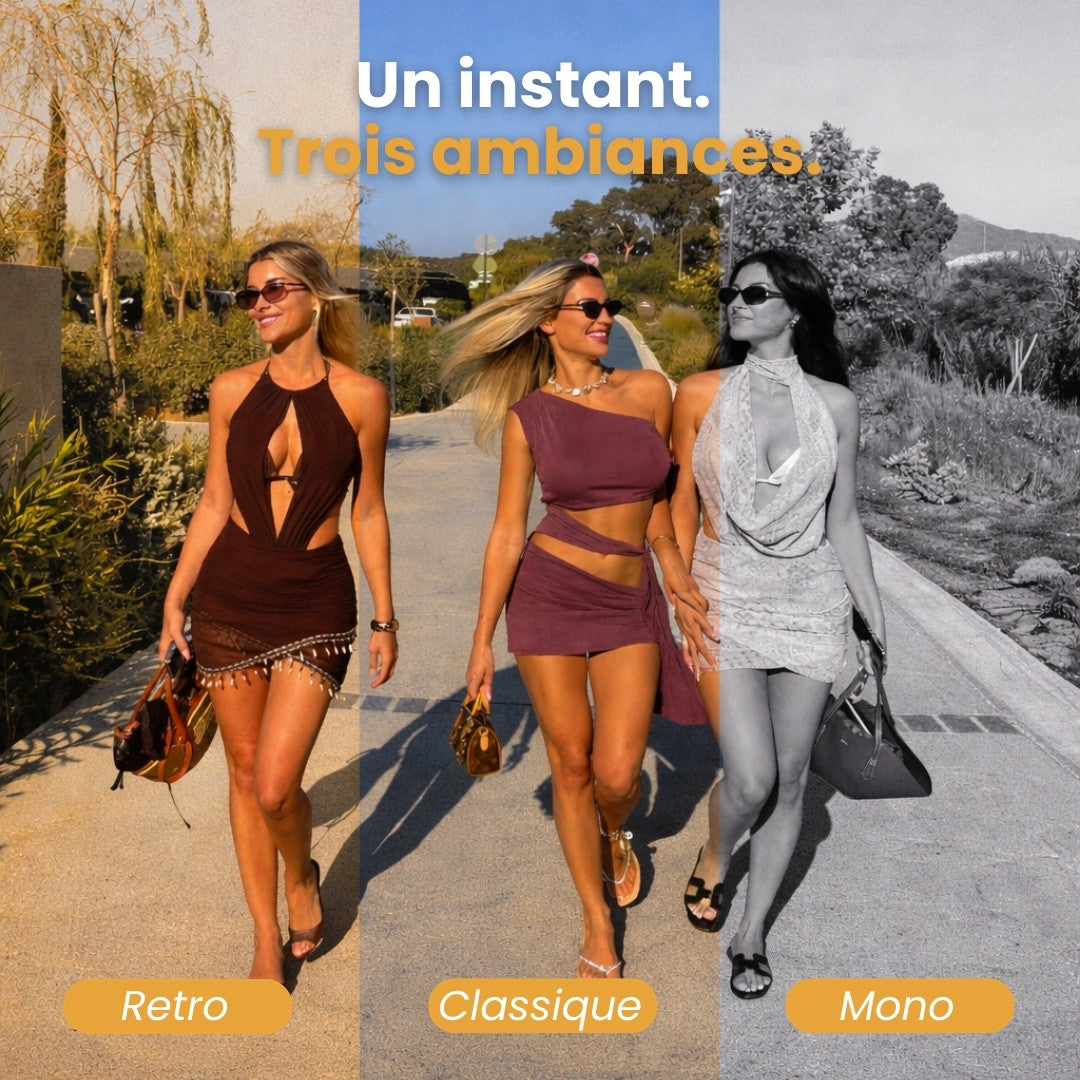 Snapflash - Caméra Vintage | Jaune