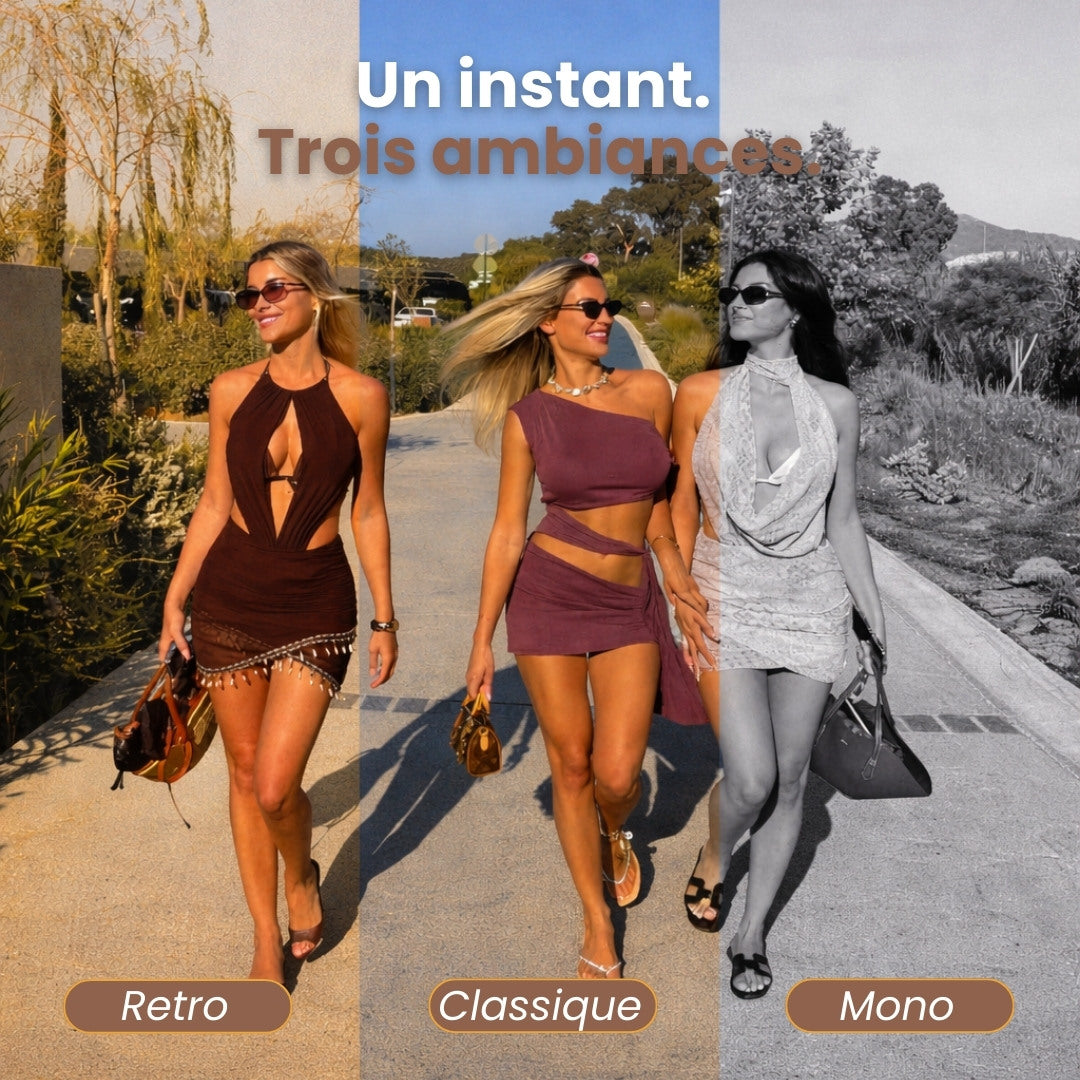 Snapflash - Caméra Vintage | Marron