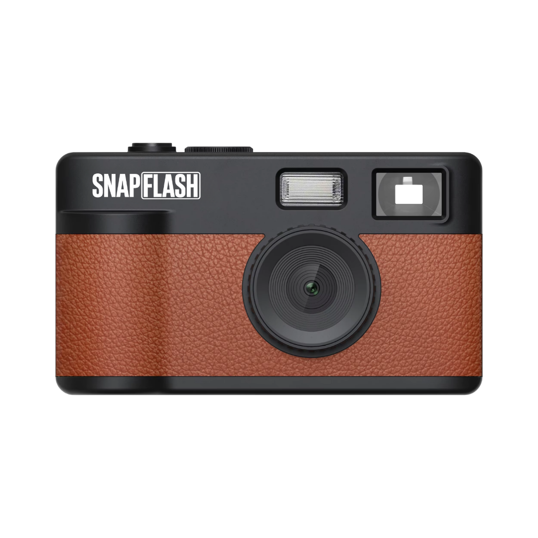 Snapflash - Caméra Vintage | Marron