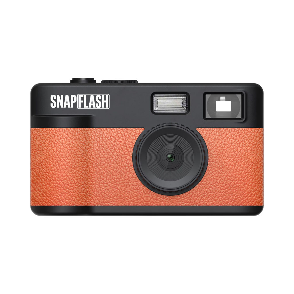 Snapflash - Caméra Vintage | Orange