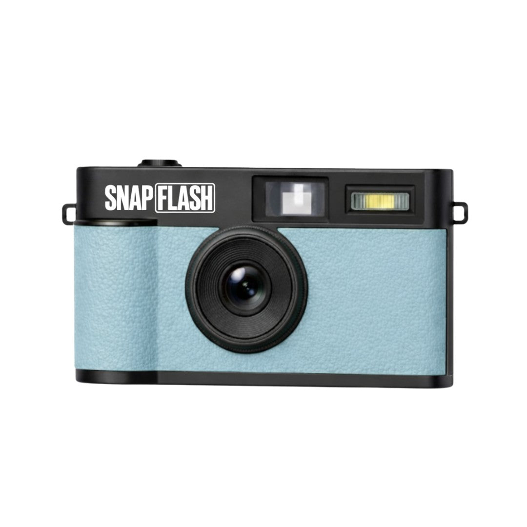 Snapflash - Caméra vintage| Bleu